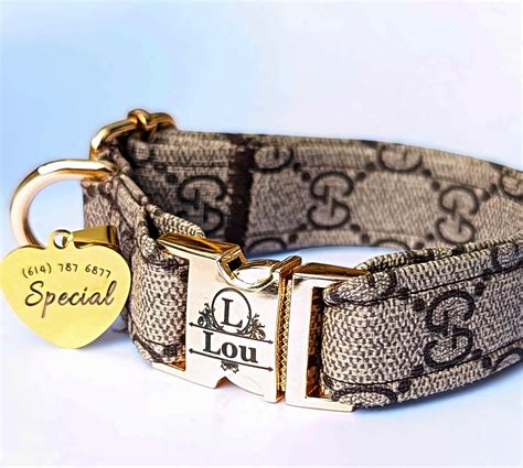 gucci dog collar and leash|extra small designer dog collars.